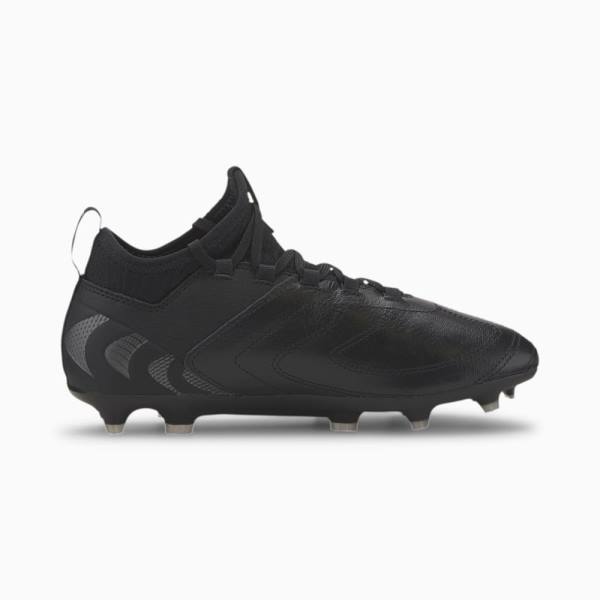 Puma PUMA ONE 20.3 FG/AG Youth Poikien Jalkapallokengät Mustat Harmaat | PM430PUW