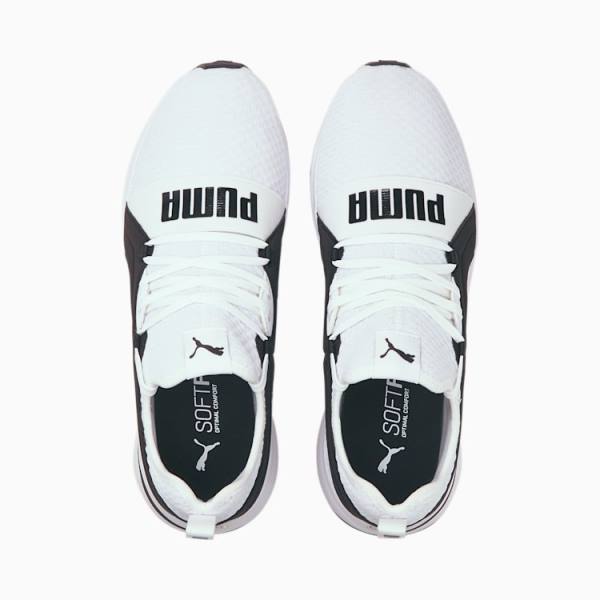 Puma Softride Rift Breeze Weave Naisten Juoksukengät Valkoinen Mustat | PM562PAN